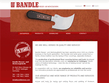 Tablet Screenshot of bandleknives.com